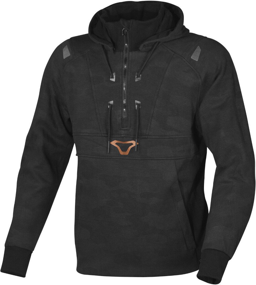 Macna Motorradjacke Byron Motorrad Hoodie protektoren reflektierende reißverschluss