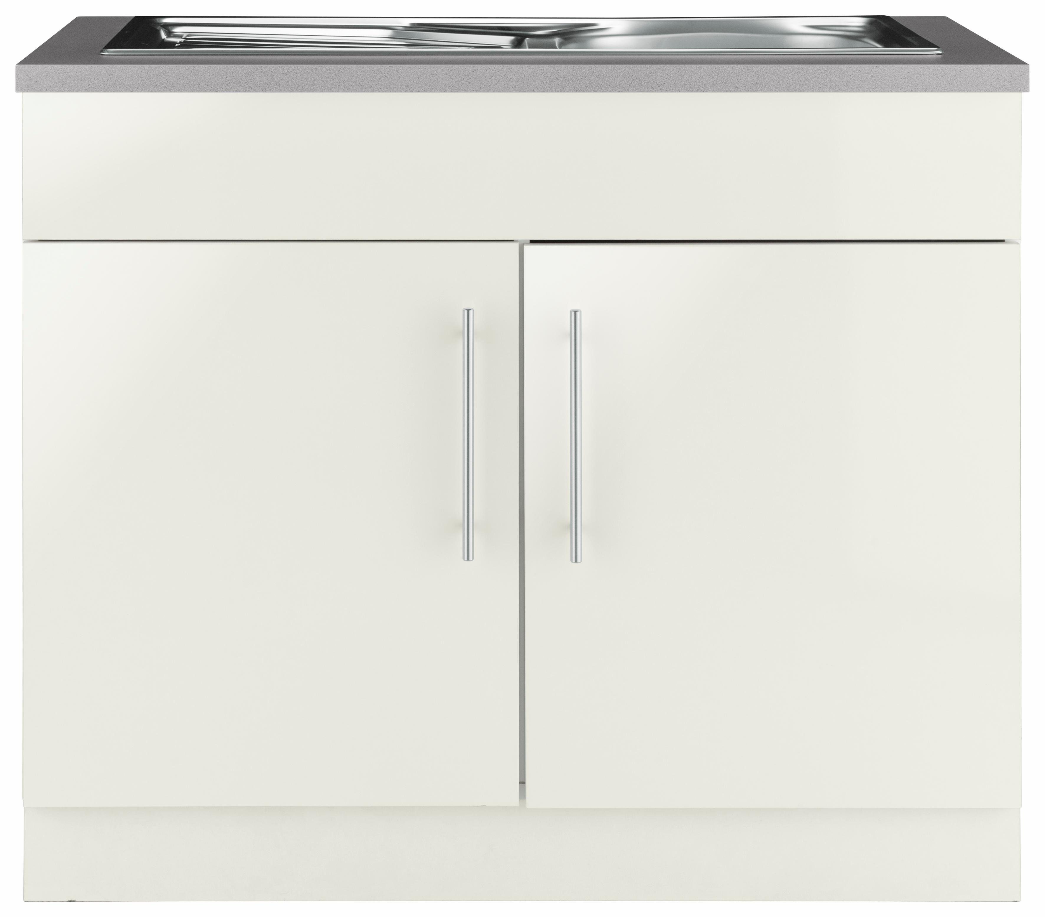 wiho Küchen Spülenschrank Cali, TOPSELLER 100 cm breit