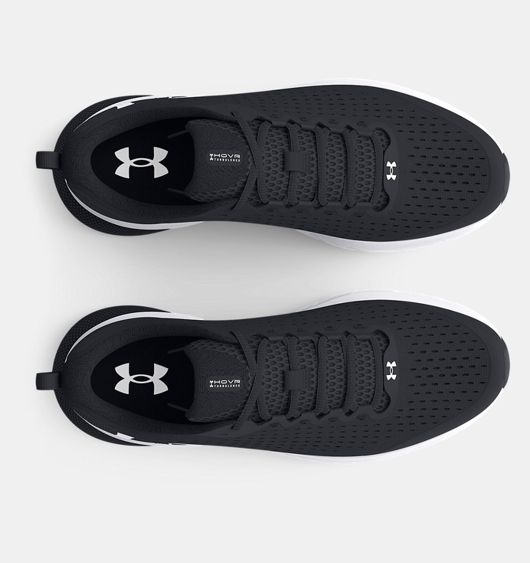 Under Armour® HOVR Turbulence schwarz/weiss Damen Laufschuh