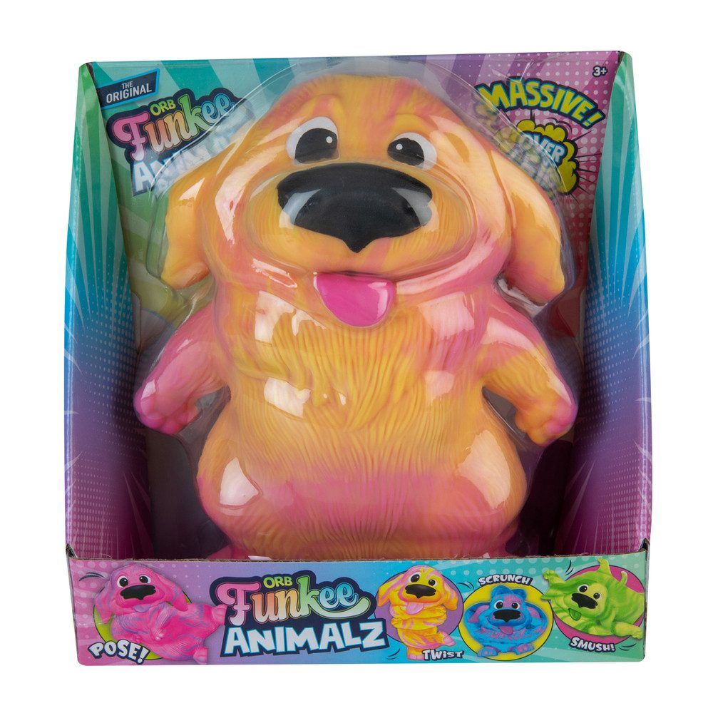 Orb Fidget-Gadget Stretch - Funkee Dog - ca. 25 cm - 1 Stück