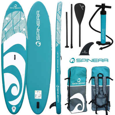 Spinera Inflatable SUP-Board Spinera Lets Paddle 12.0 - 366x84x15cm, Funboard, (Spar-Set), mit Rucksack, Paddel, Pumpe