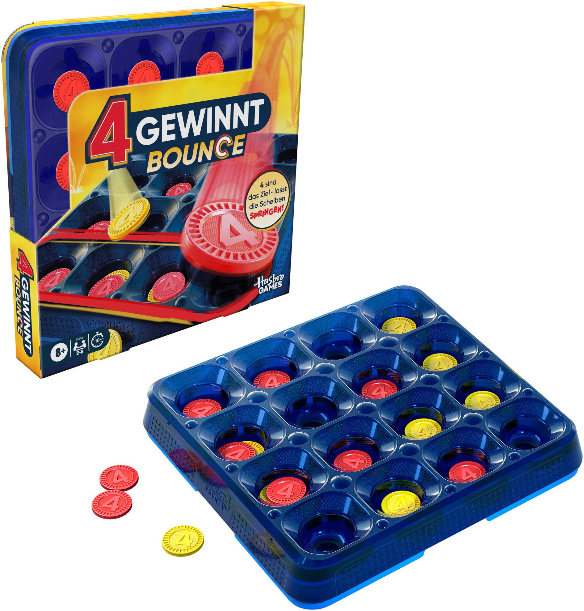 Hasbro Spiel 4 gewinnt Bounce, Familienspiel