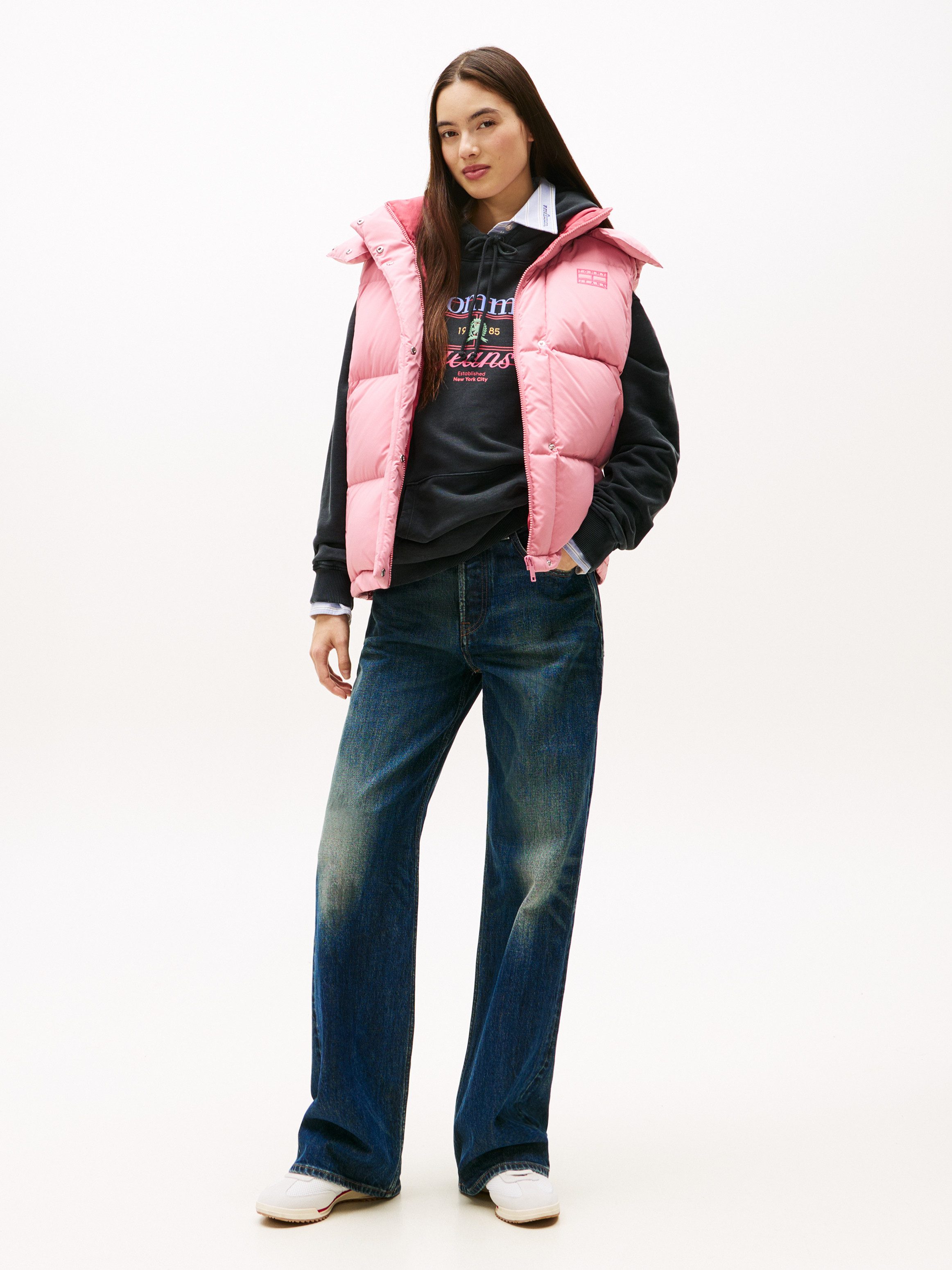 Tommy Jeans Steppweste TJW ALASKA GRID DOWN VEST