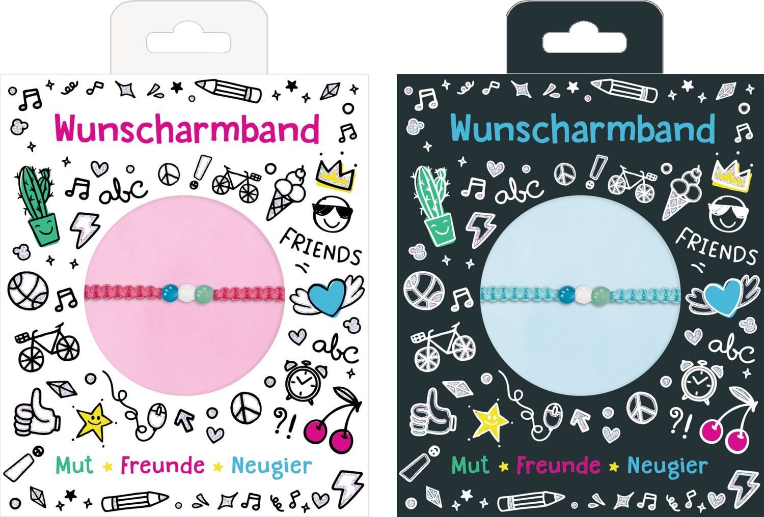 Coppenrath Teller-Set Armband – Wunscharmband mit Halbedelsteinen