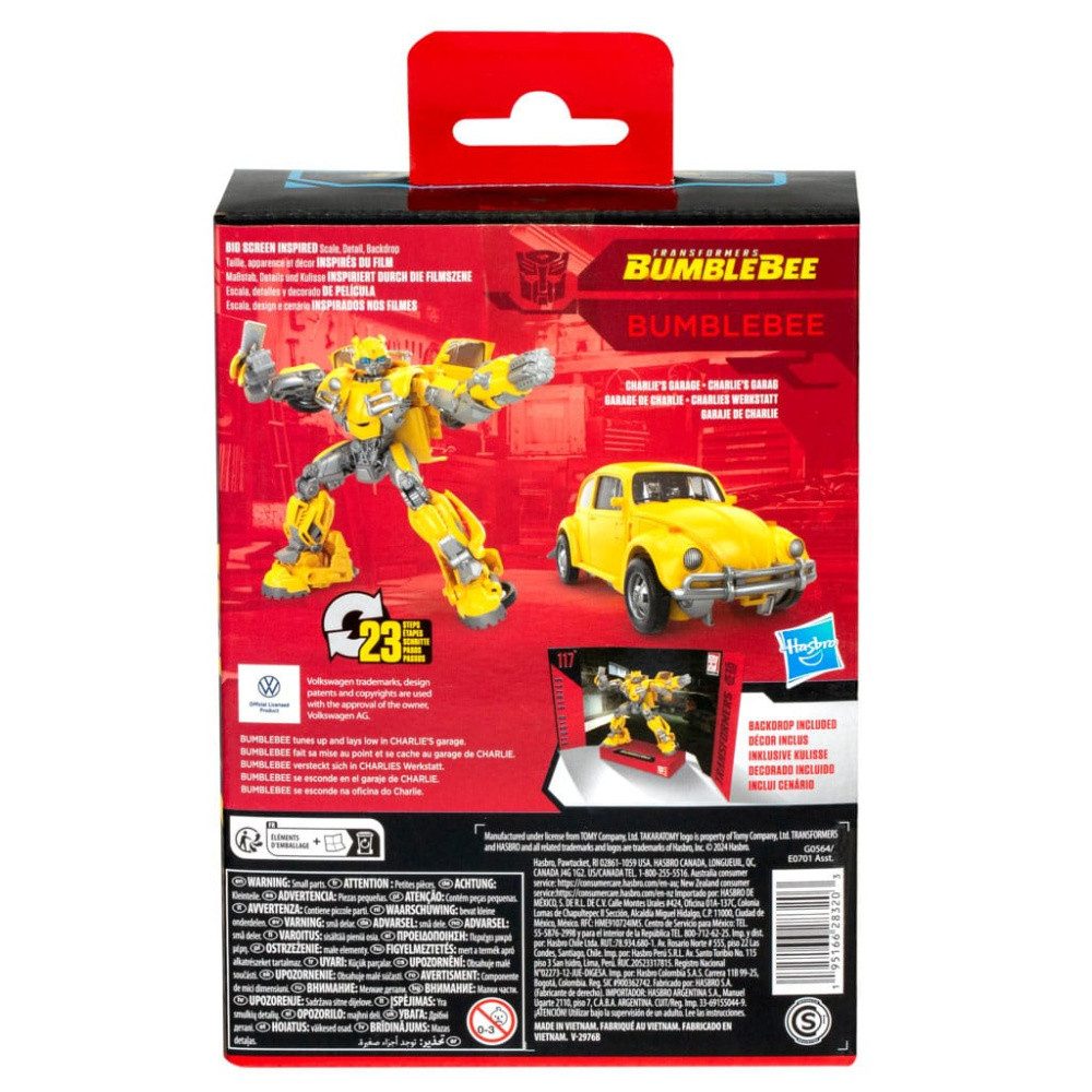 Hasbro Actionfigur Transformers: Bumblebee Generations Studio Series Deluxe Class Actionf