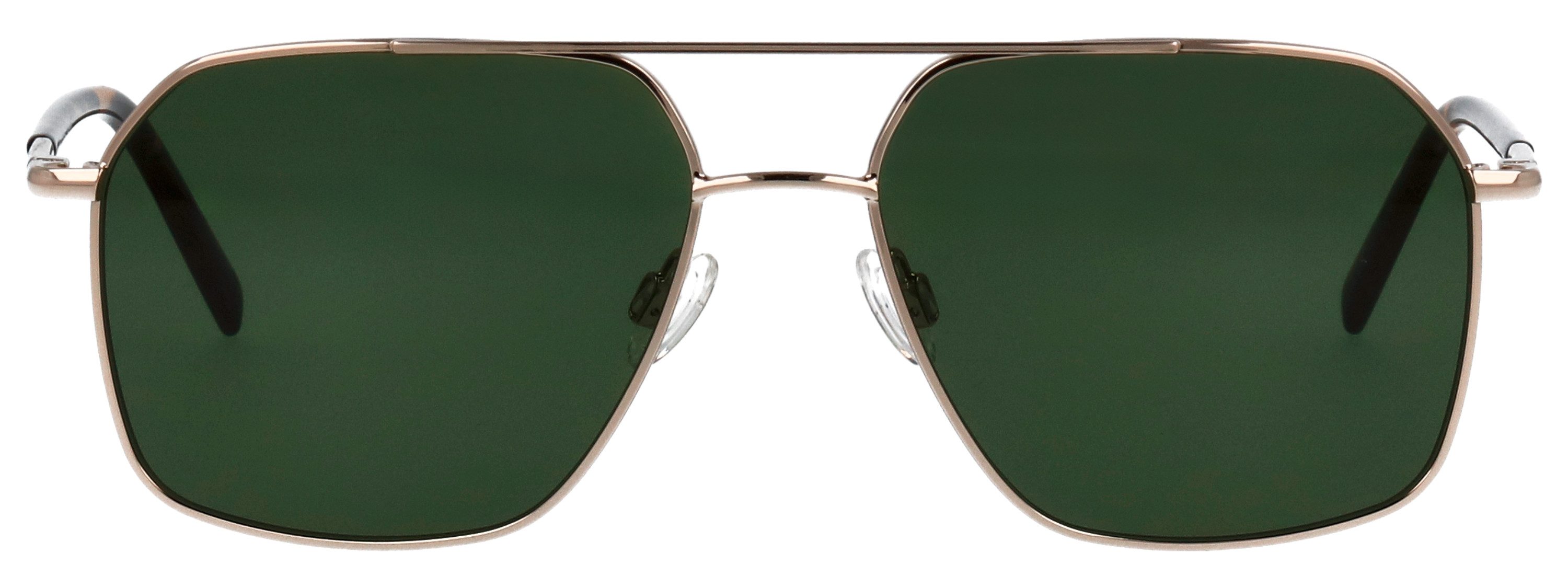 HUMPHREY´S eyewear Sonnenbrille Modell 586150 Form Panto, Logoschriftzug auf Bügel, Metallfassung