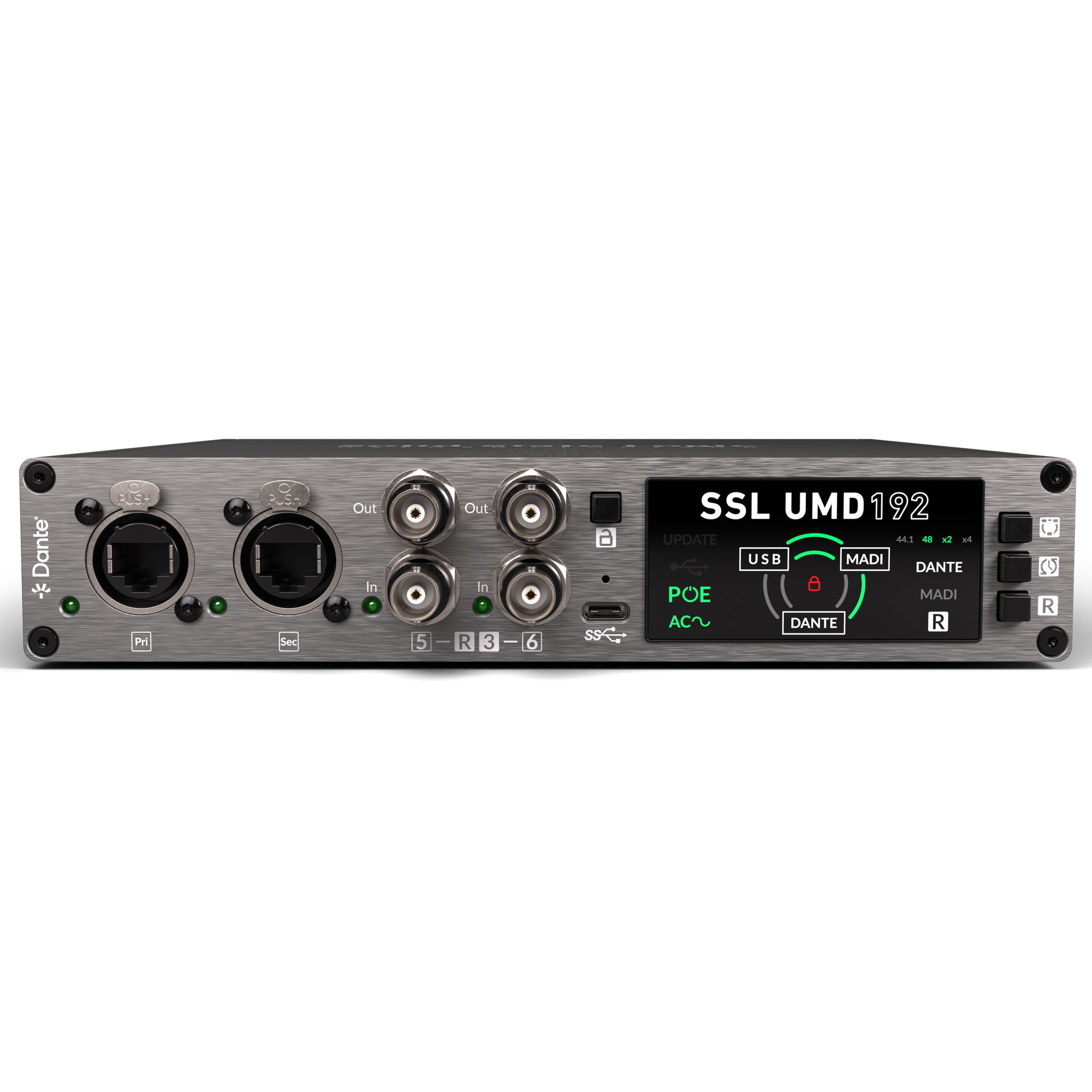 Solid State Logic Digitales Aufnahmegerät (UMD192 - Ethernet Audio Interface)