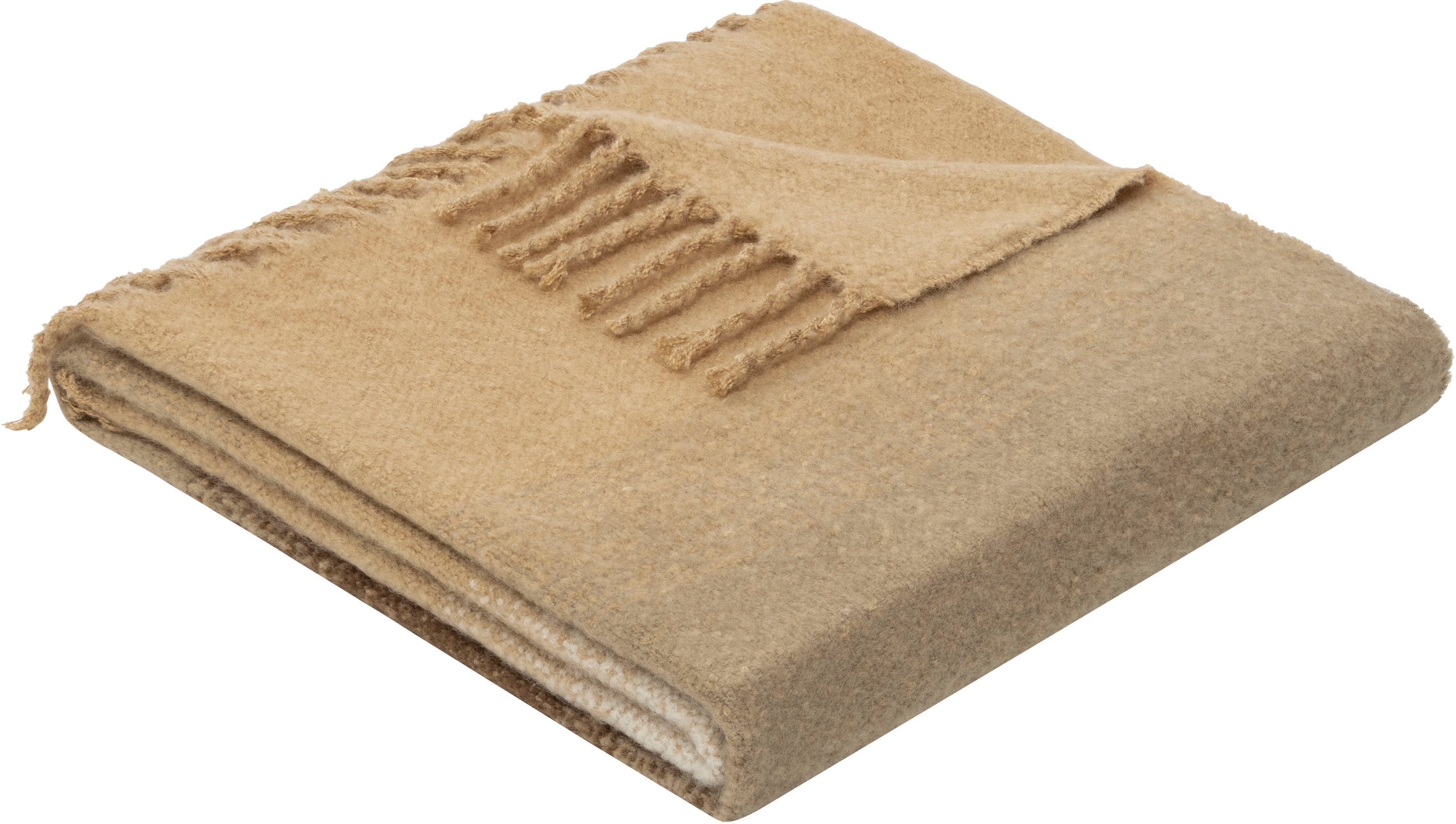 Wohndecke Bouclé garngefärbt, OTTO home, mit Farbverlauf