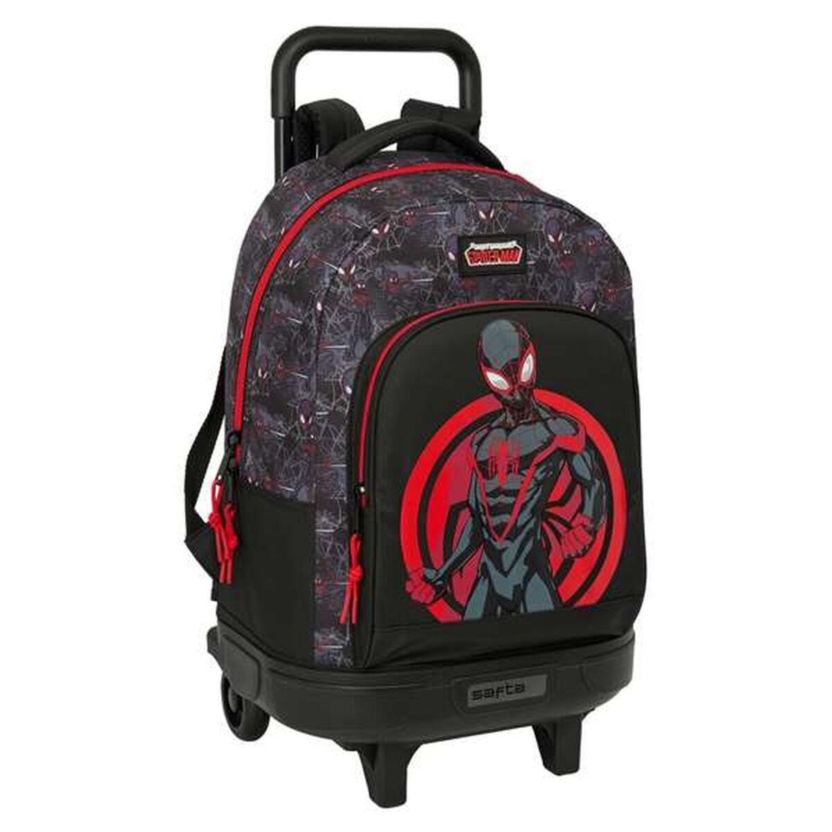Spiderman Rucksack Kinder Rucksack Spider-Man Schwarz 33x45x22 cm