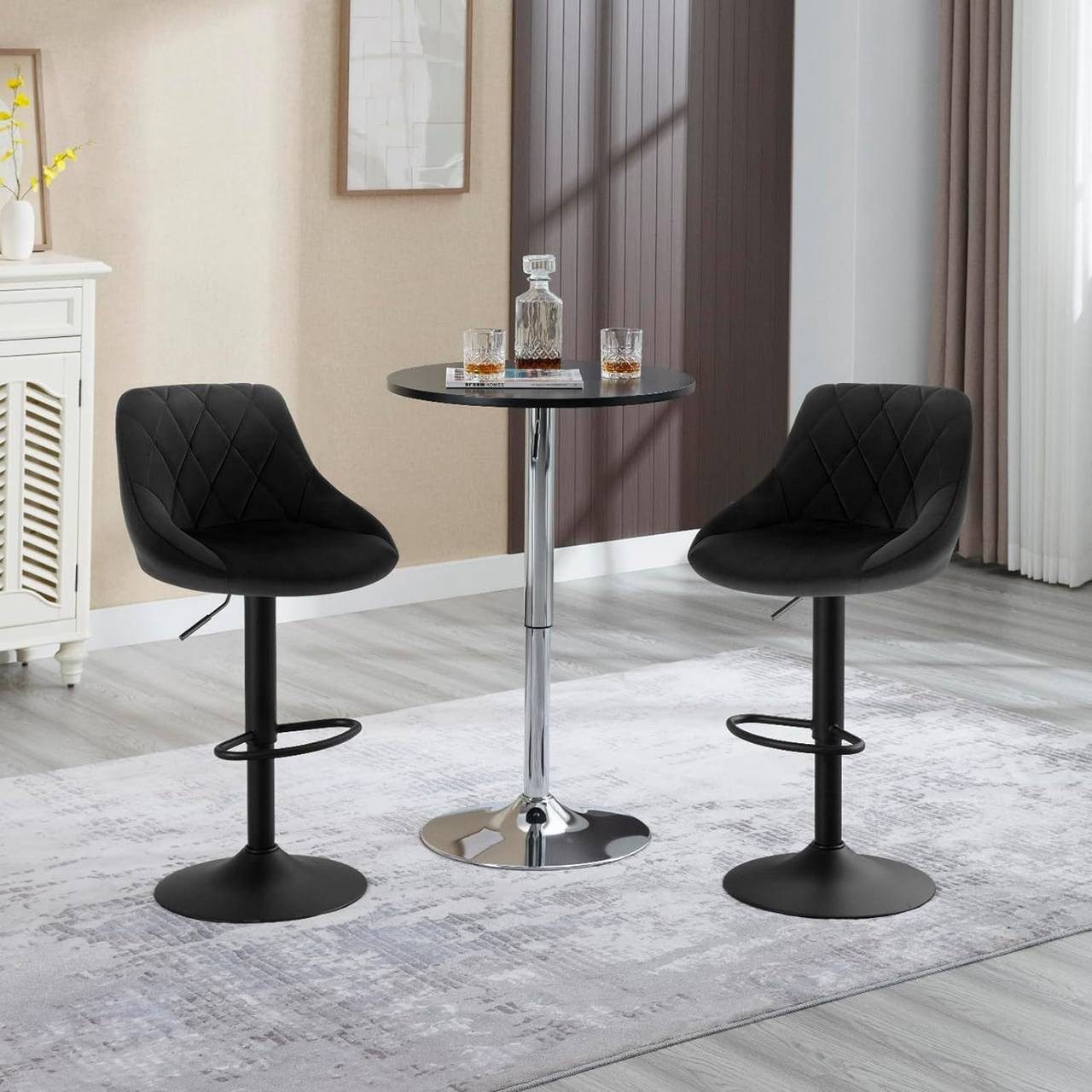 Woltu Barhocker (2 St), gut gepolstert, günstig online kaufen