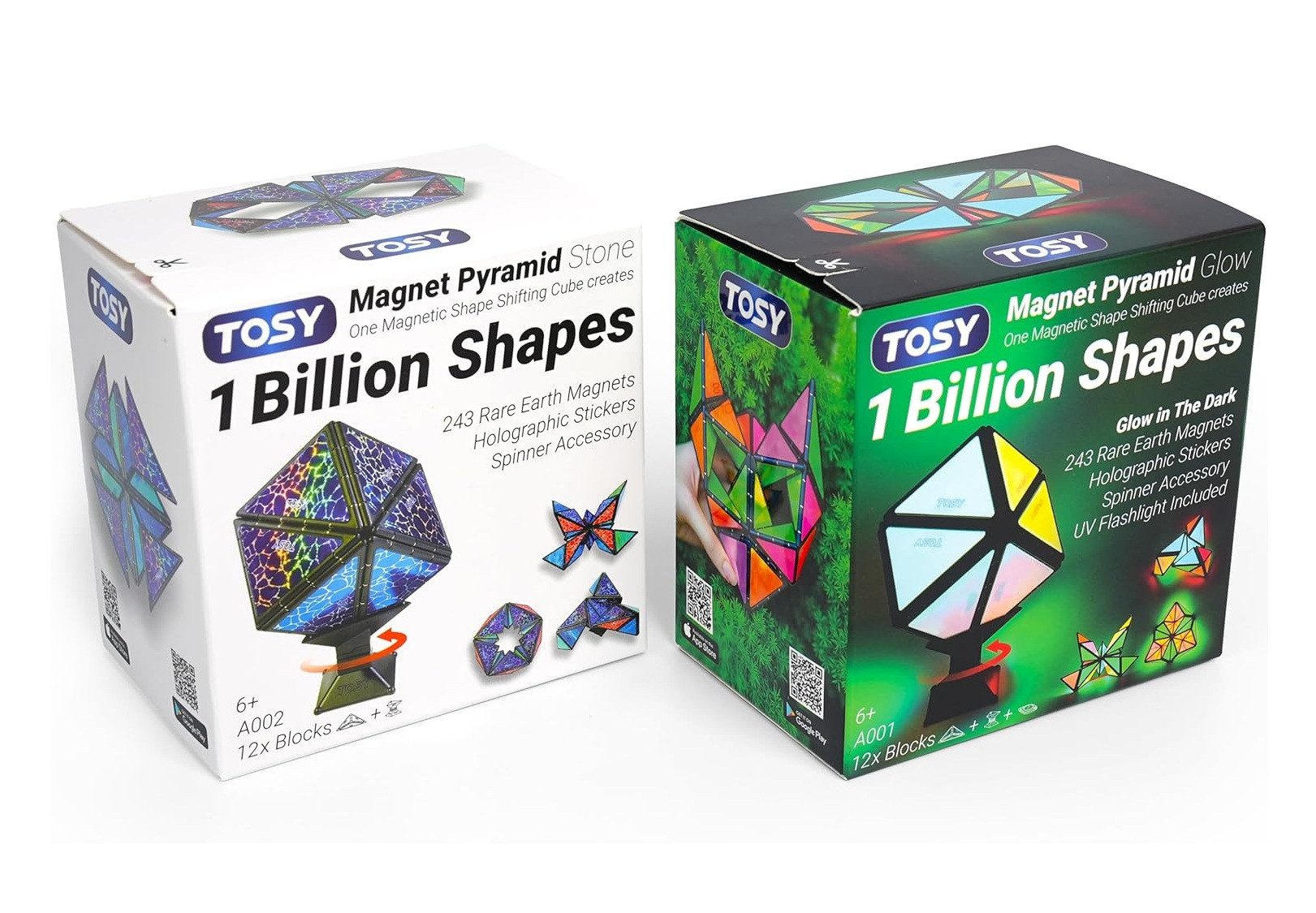 TOSY TOSY Magnet Pyramid Stone Magnetspielbausteine, (1 St)