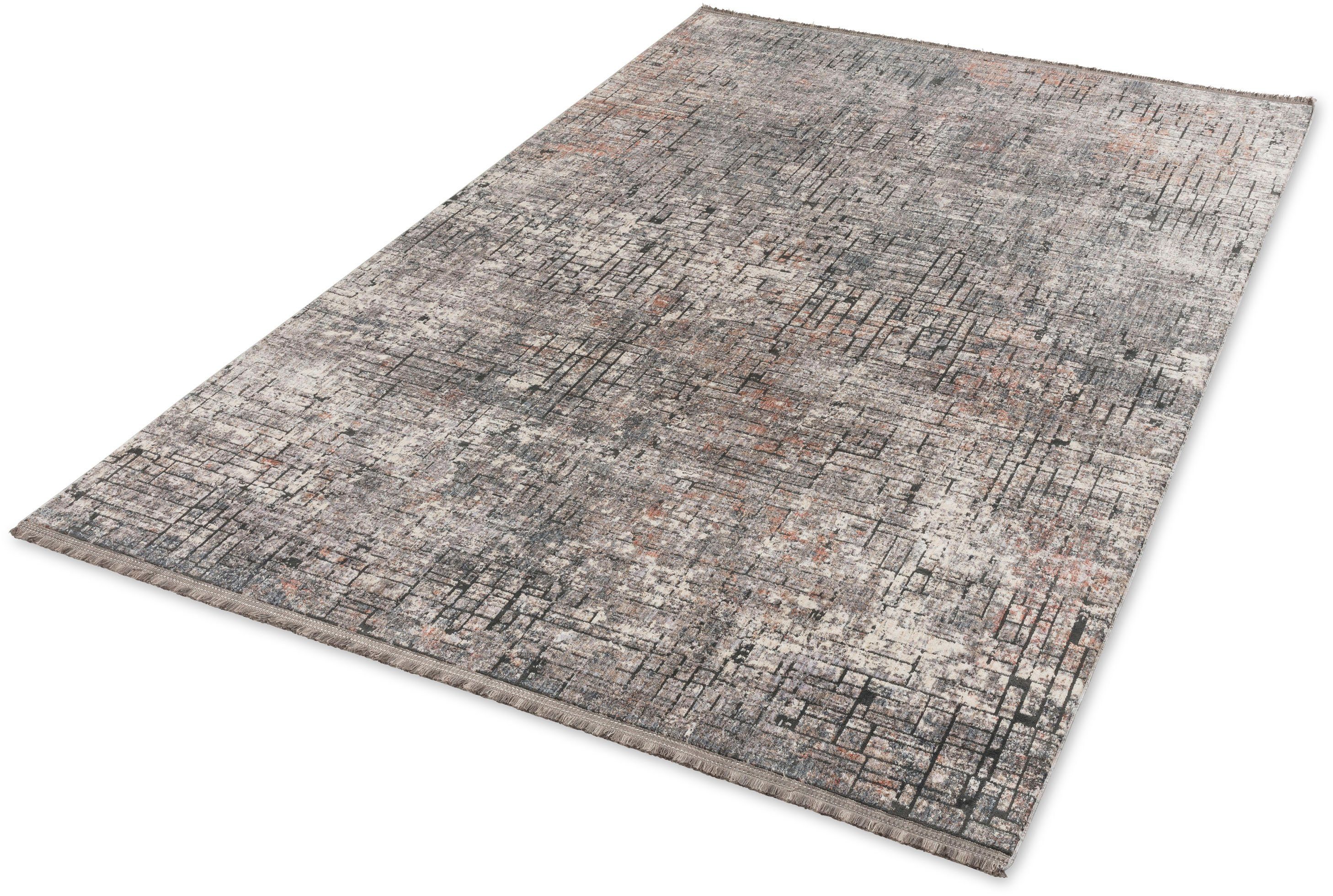 ASTRA Teppich Ana 212, rechteckig, Höhe: 6 mm, mit Fransen, Vintage, Wohnzimmer