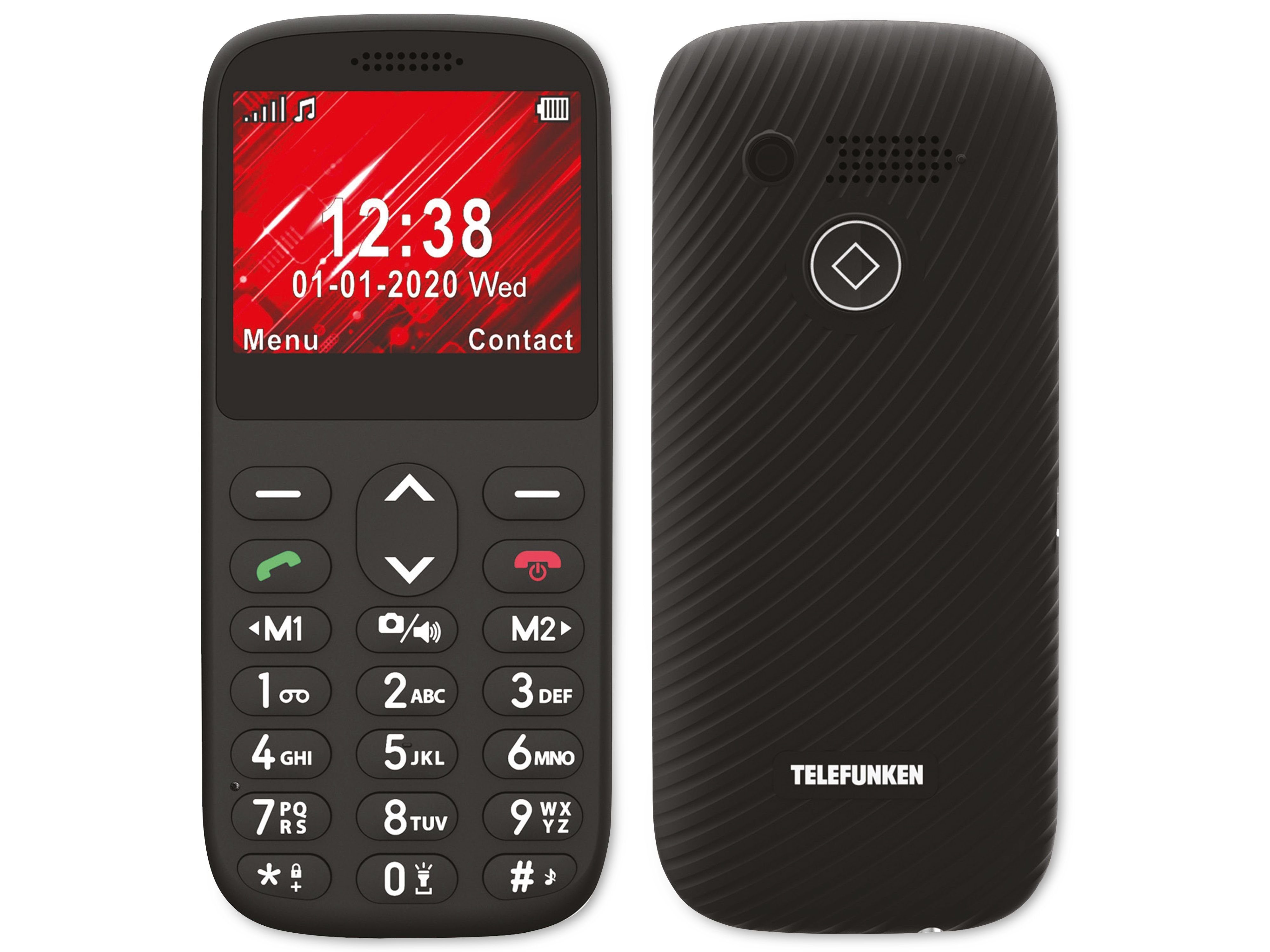 Telefunken Handy schwarz Handy S420, TELEFUNKEN