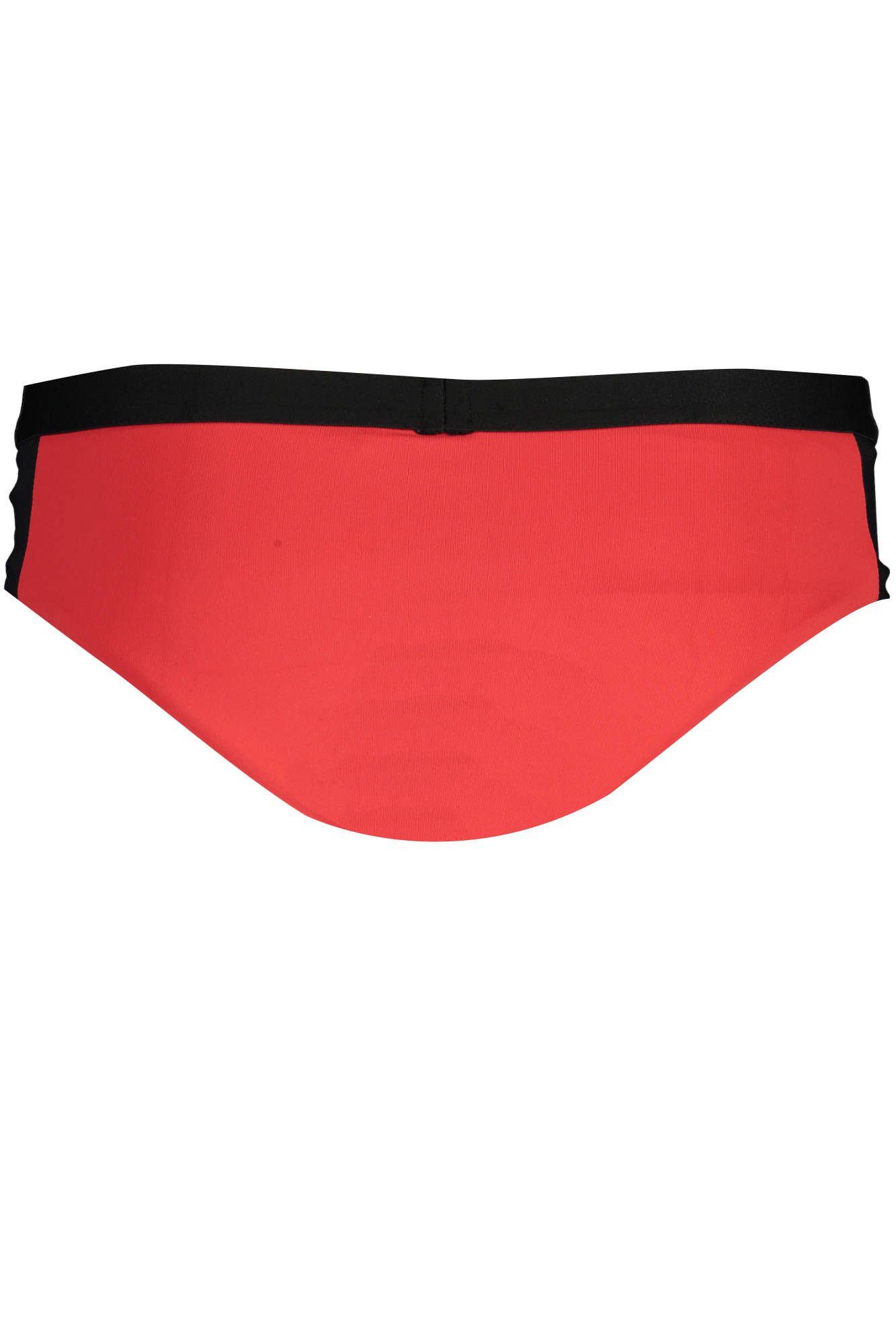 KARL LAGERFELD Badeanzug Trendige Rote Badehose für Damen mit Logo & Kontrastdetails