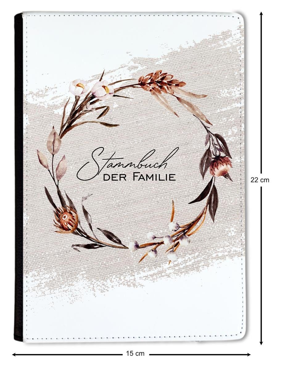 Thumbnail - CreaDesign Notizbuch Stammbuch A5 Boho Gold Braun Kreis