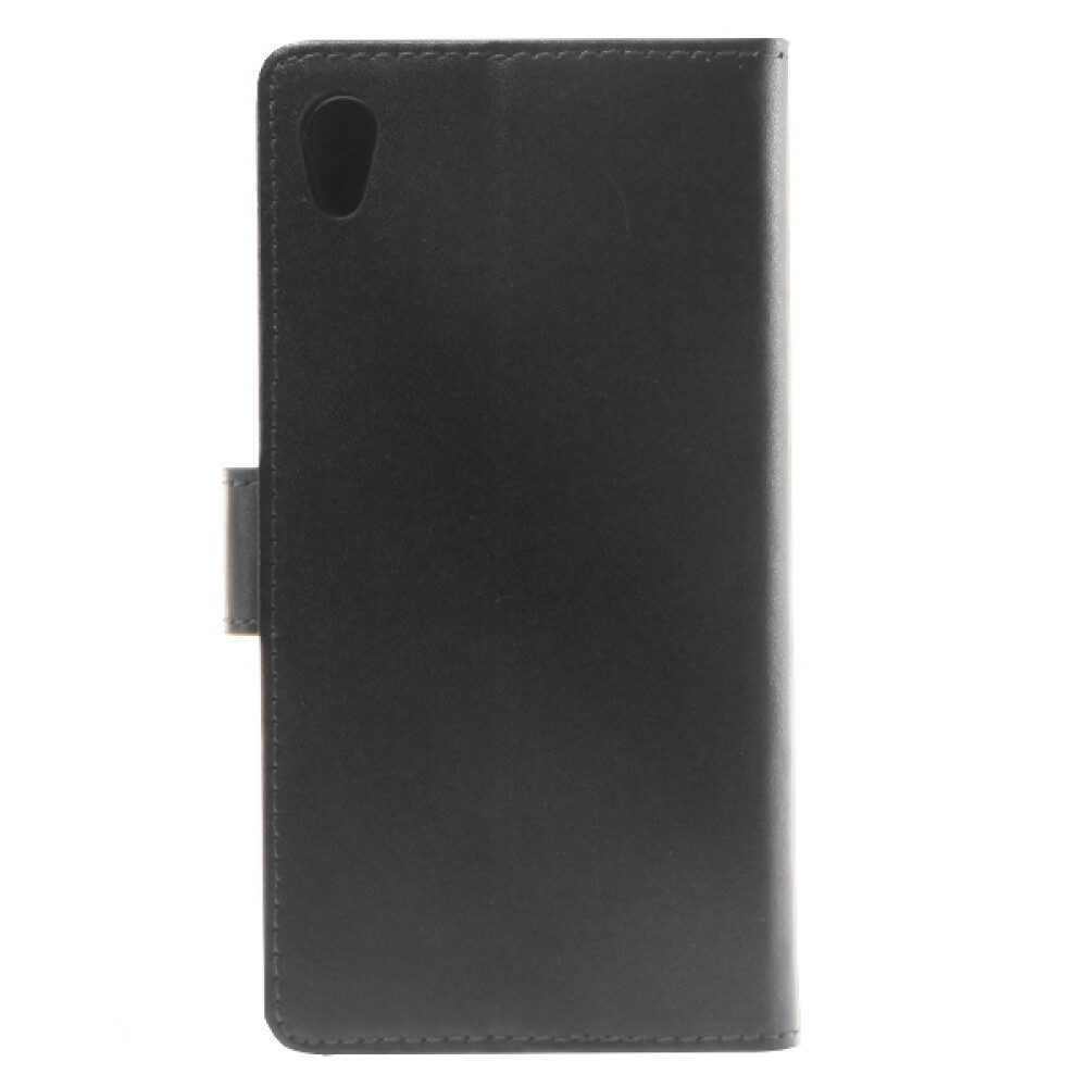 Handytasche Book Case Handyhülle für Sony Xperia Z5 Schwarz Leder 4250710565238 (Book Cover)