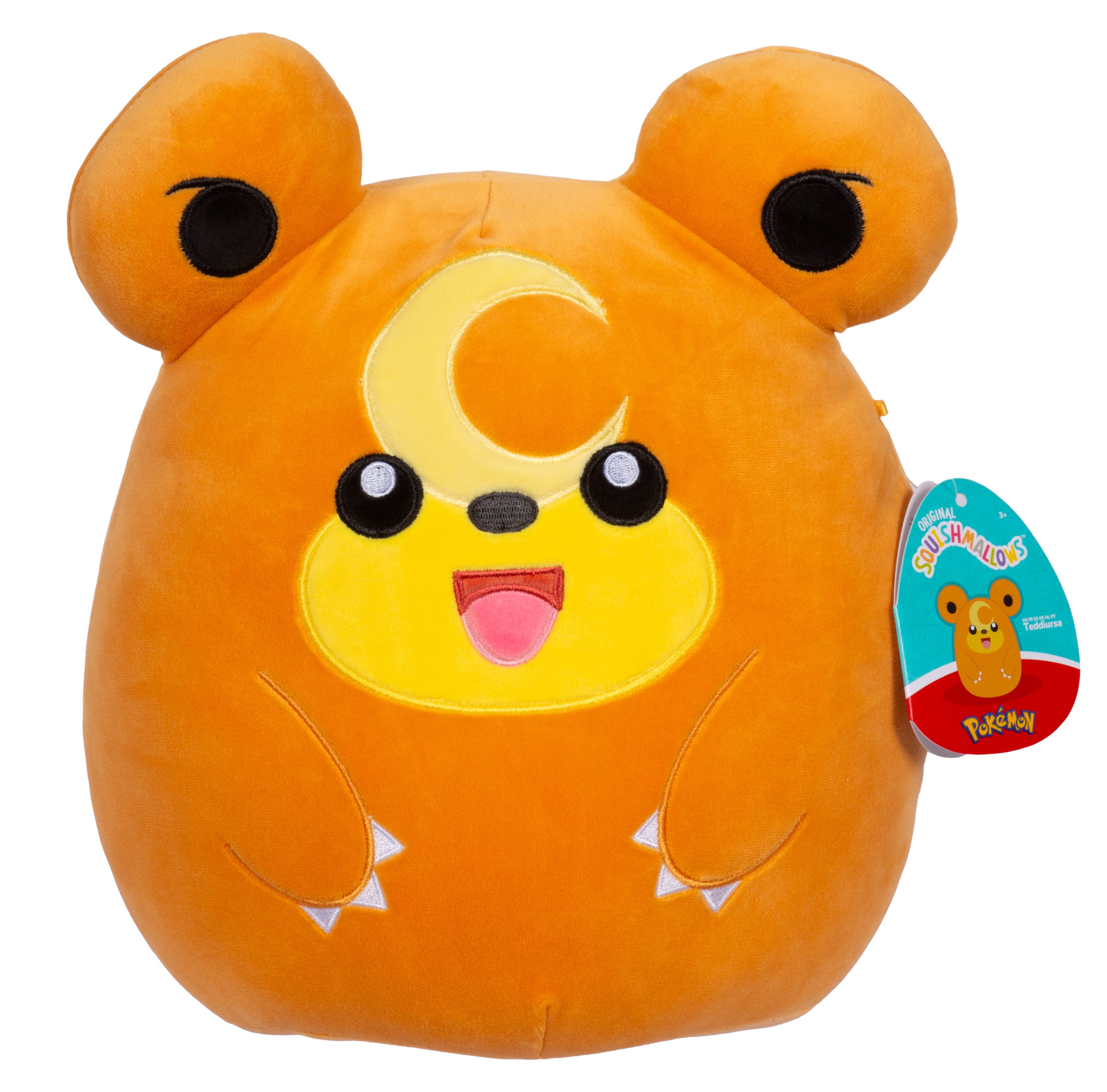 Squishmallows Kuscheltier Pokémon - Squishmallows - Teddiursa 25 cm (NEU & OVP)