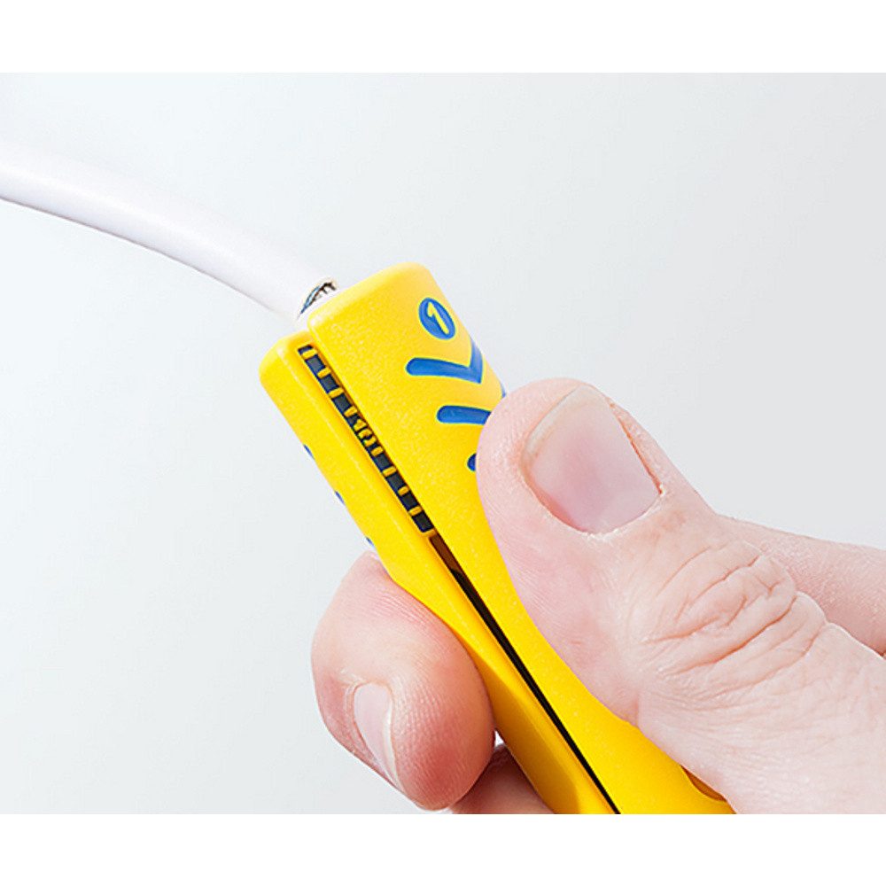 Jokari Kabelmesser Jokari 30600 Secura Coaxi No.1 Kabelentmanteler Geeignet für Koaxialk