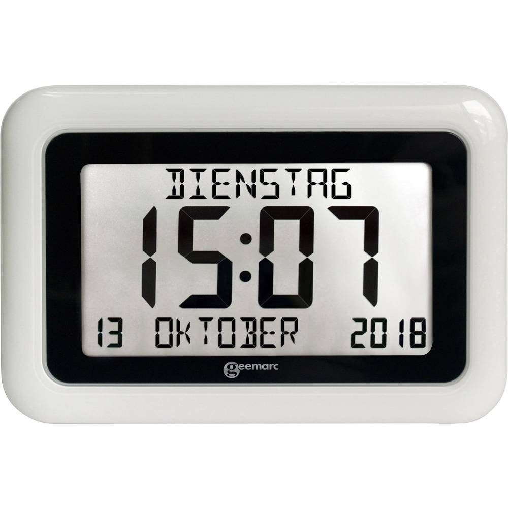 Geemarc Tischuhr Funkuhr mit großem Display 1558322 Großes Display günstig online kaufen