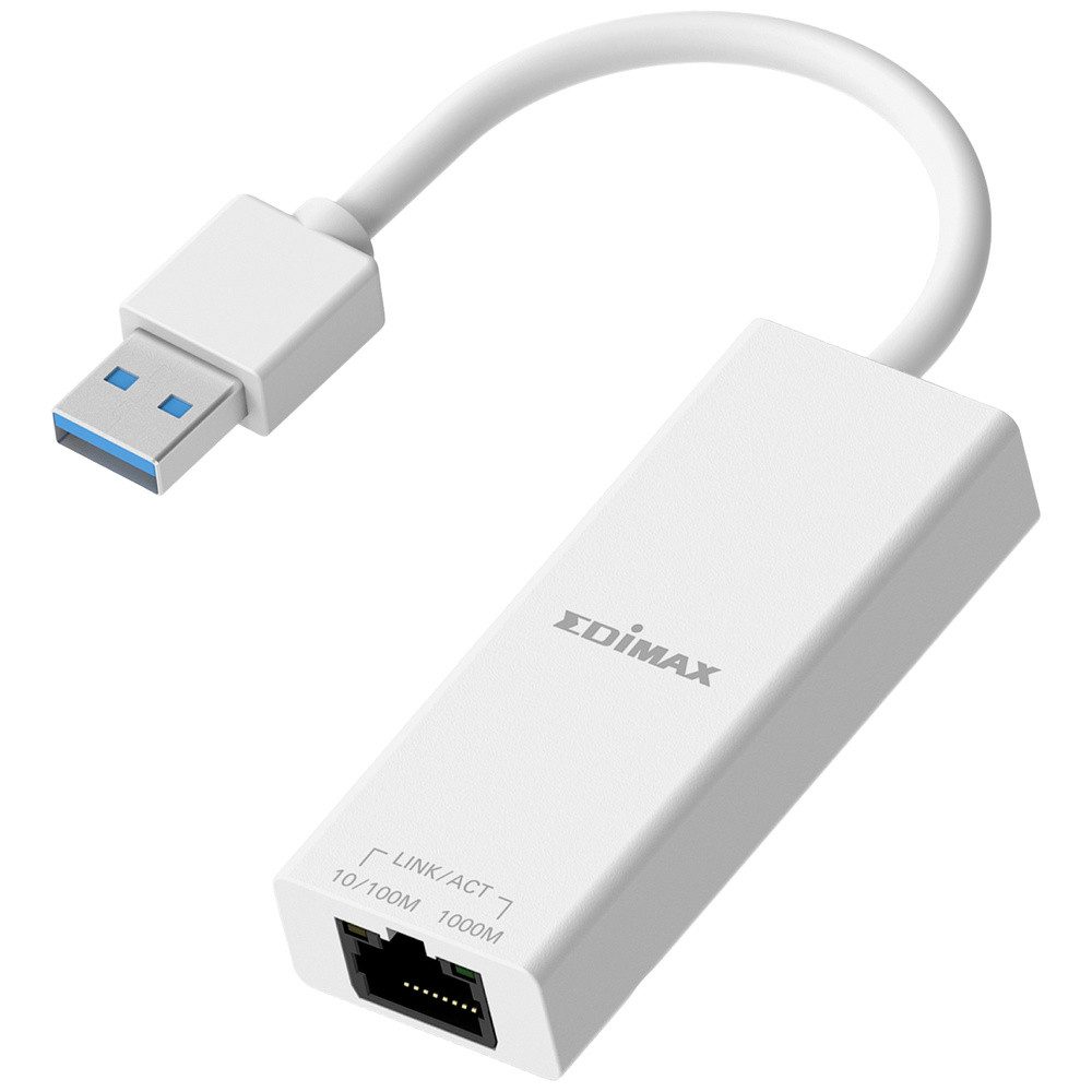Edimax EDIMAX EU-4306 V2 Netzwerkadapter 1 GBit/s USB-A (USB 3.2 Gen 1) Netzwerk-Adapter