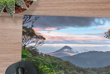 MuchoWow Mauspad Dschungel - Berge - Costa Rica - Jungen - Mädchen - Kinder Pad (1-St), Mousepad Computer Mousepads - Maus Mat - Pad - Mausunterlage