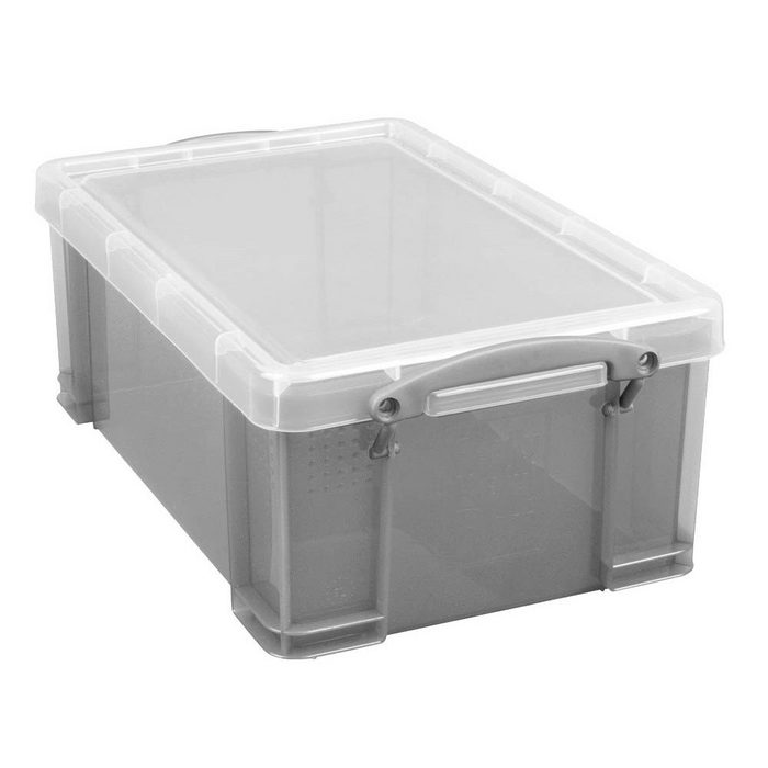 REALLYUSEFULBOX Aufbewahrungsbox Really Useful Box Aufbewahrungsbox 9l transparent/