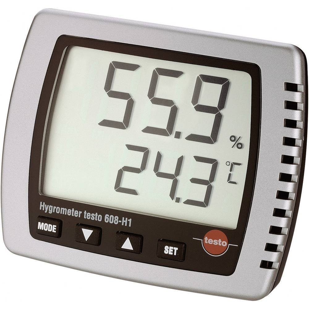 (ohne Hygrometer testo Zertifikat) Thermo-/Hygrometer, Werksstandard