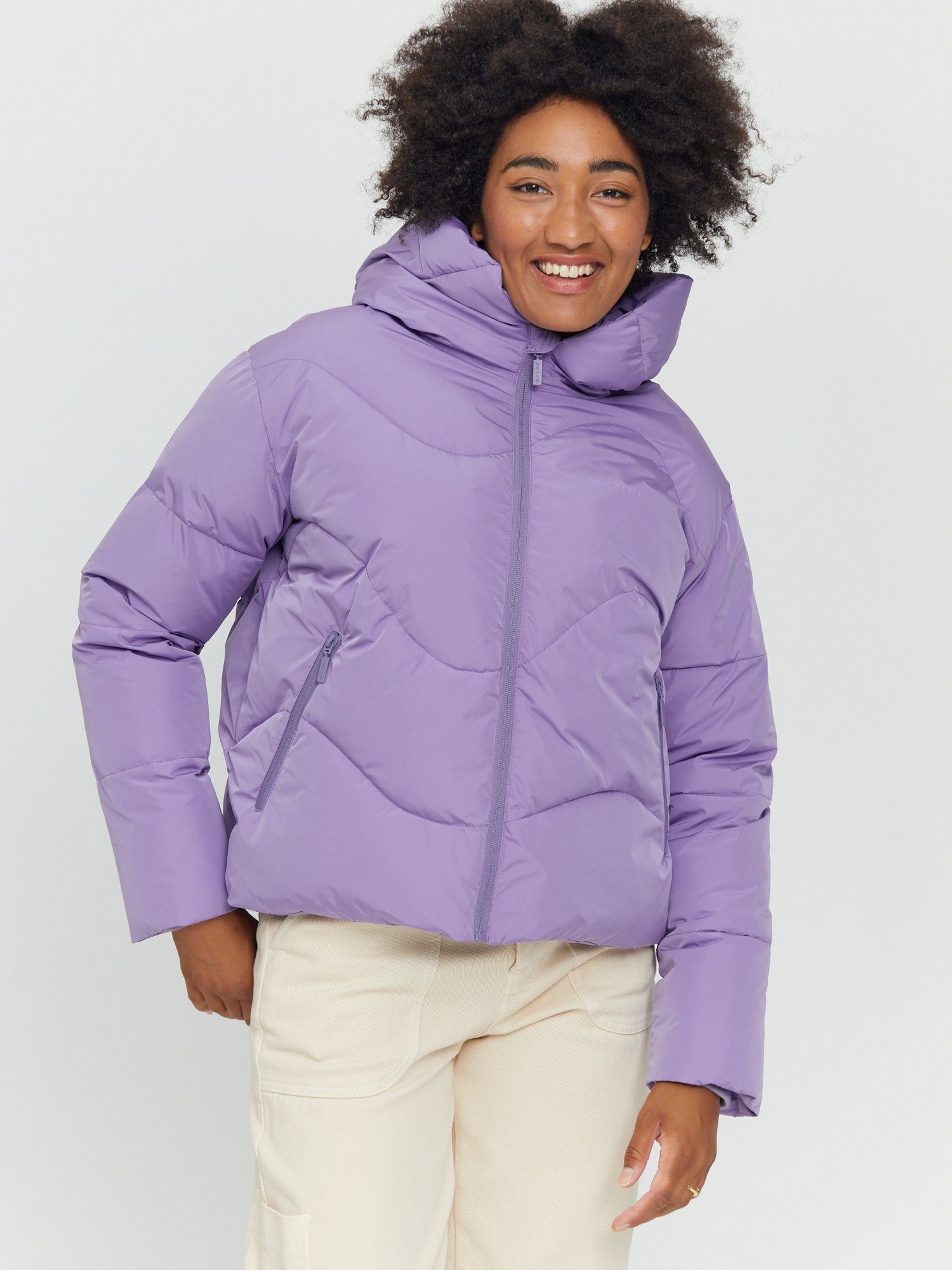 Winterjacke gefüttert Jacket warm MAZINE haze Dana purple Puffer