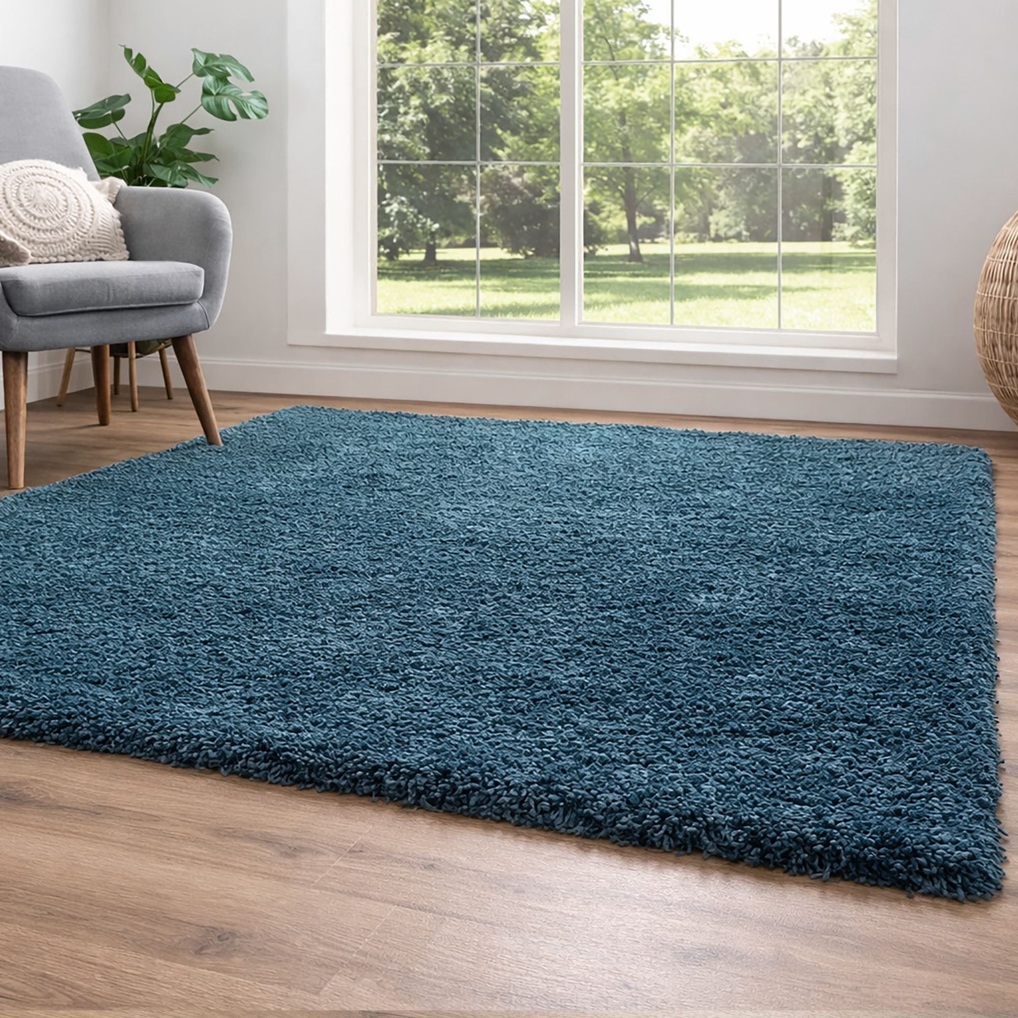 Steffensmeier Hochflor-Teppich Twilight, Rechteckig, Ragolle Hochflorteppich Shaggy Langflor