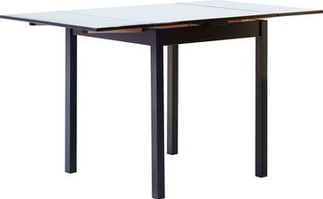 Hammel Furniture Tresentisch Basic by Hammel Dinex, aus Wenge Furnier/Massivholz, in zwei Breiten, mit Auszugsfunktion