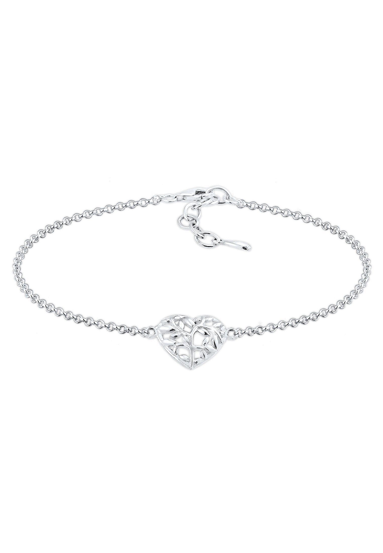 Elli Armband Lebensbaum Herz Blatt 925 günstig online kaufen