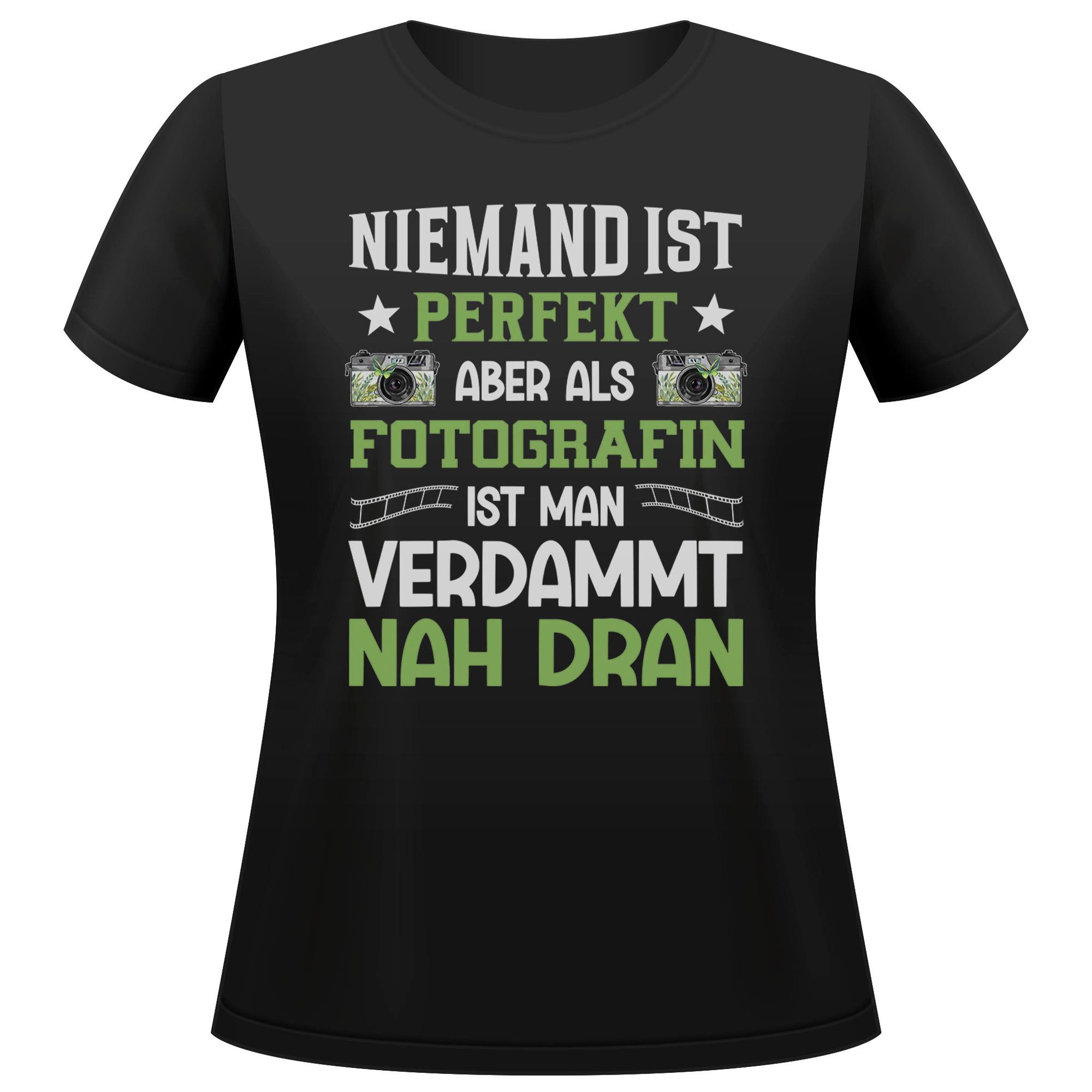 T-Shirt Fotografin Geschenk Frauen Spruch Beruf Ausbildung Studium Abschluss