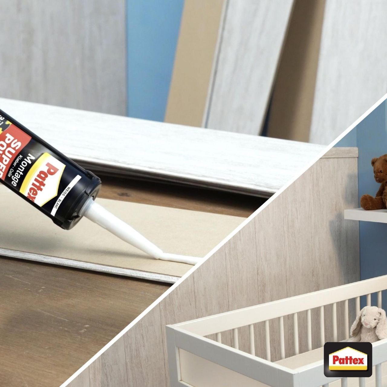 Pattex Montagekleber Pattex Montagekleber Super Power 370 g weiß