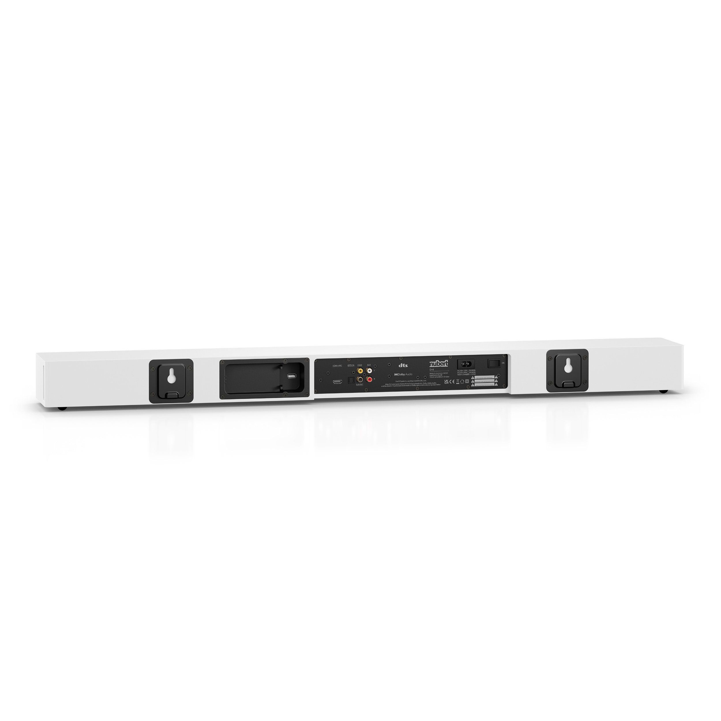 Nubert nuPro AS-2500 Soundbar 2.0 (Bluetooth, 160 W, Aktive Soundbar, 2x3-Wege, 160 W Dauerleistung, Voice)