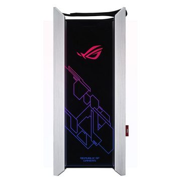 Asus Gaming-Gehäuse ROG Strix Helios White Edition, (ATX/EATX Mid-Tower, 1 St., mit gehärtetem Glas), RGB Beleuchtung, GPU, Aluminium, Aura Sync, 420mm Radiator, Weiß
