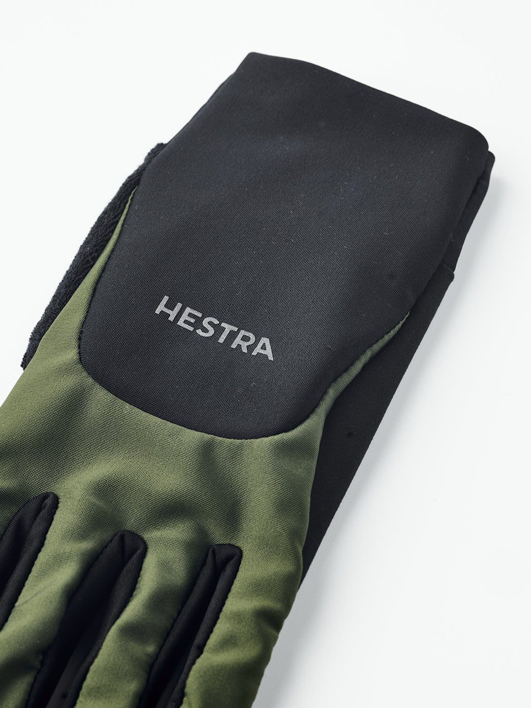 Green Long Hestra Accessoires Hestra Sprint Black - Fleecehandschuhe