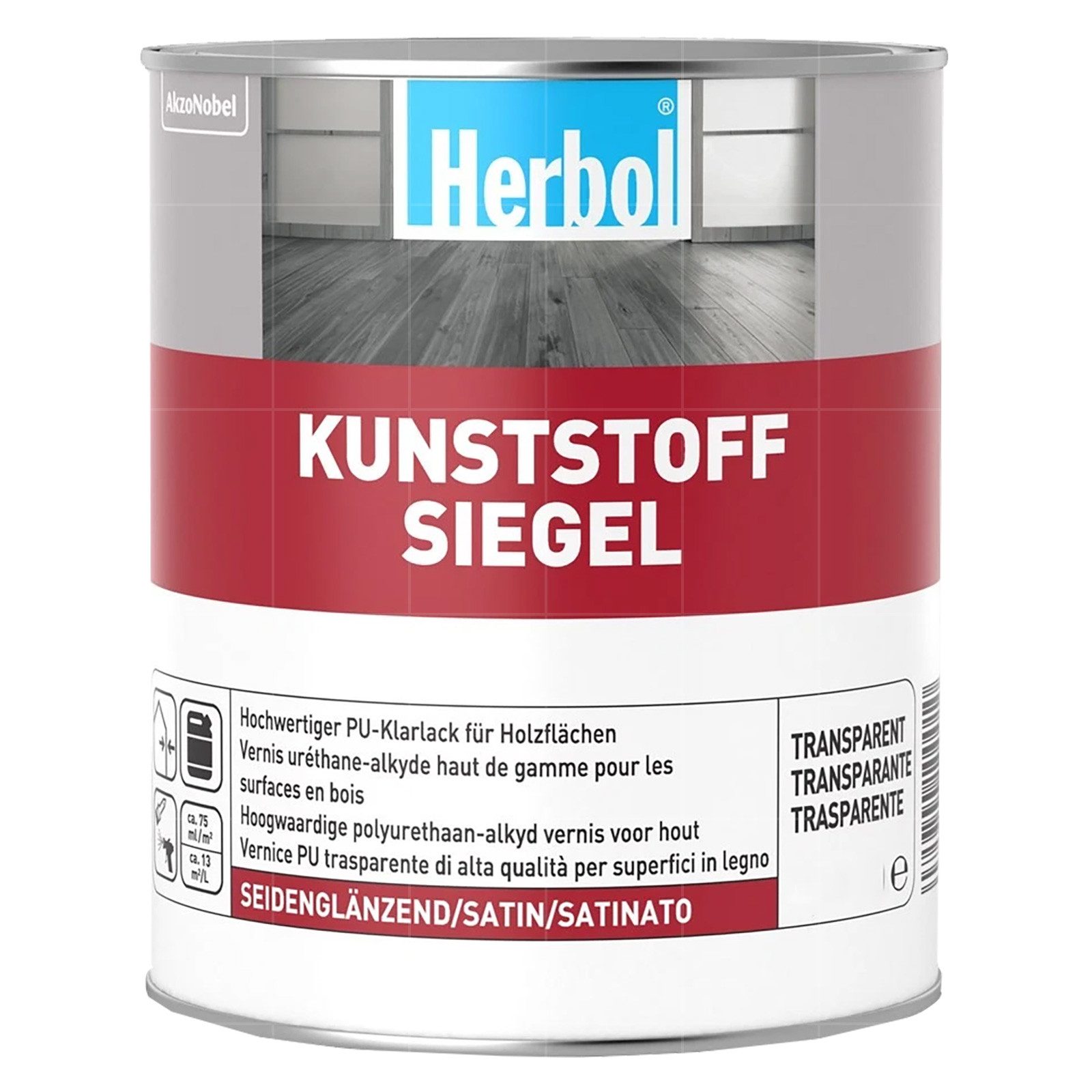 Herbol Klarlack Kunststoff Siegel - 2.5 Ltr