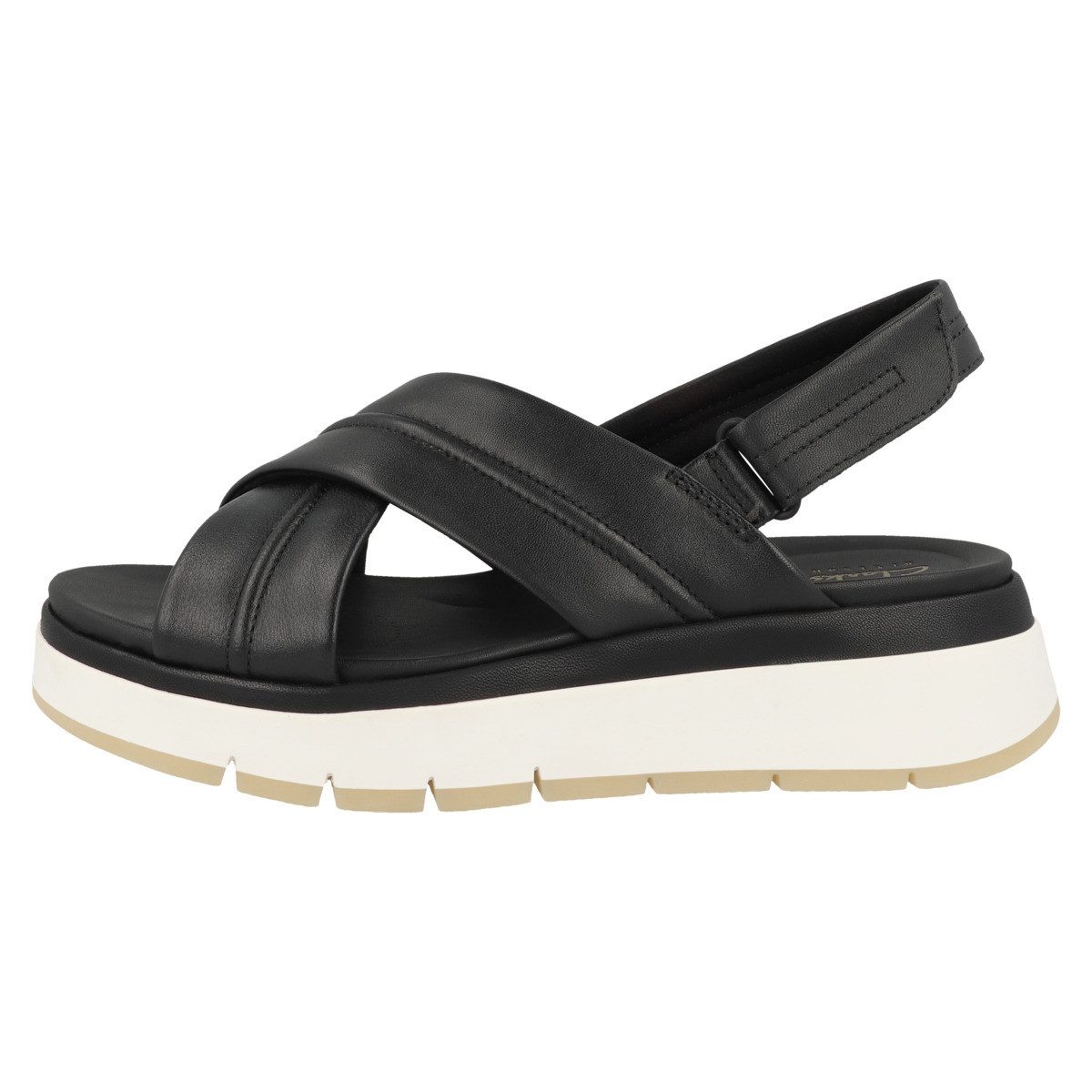 Clarks Tuscan Cross Damen Sandale Sandaletten, Sommerschuhe, Badeschuhe, Riemchen, Schlappen