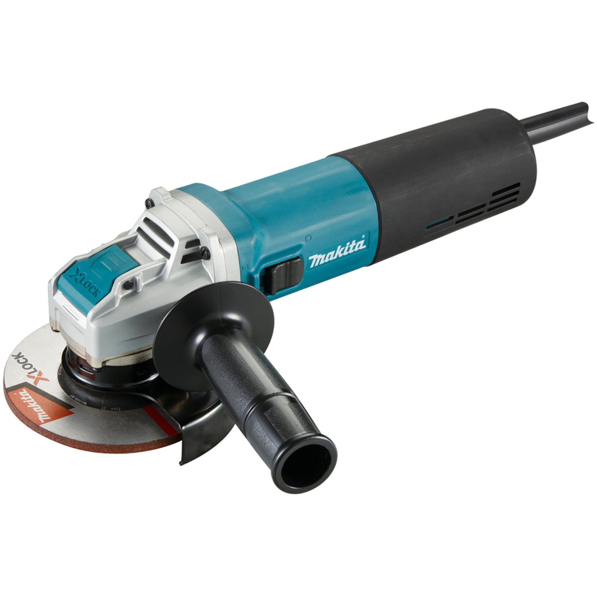 Makita Winkelschleifer GA5080RX02, max. 12000 U/min, 1.400 W, 125 mm,  X-LOCK, 12.000 min-1, Betriebsart: Zum Schleifen und Trennen