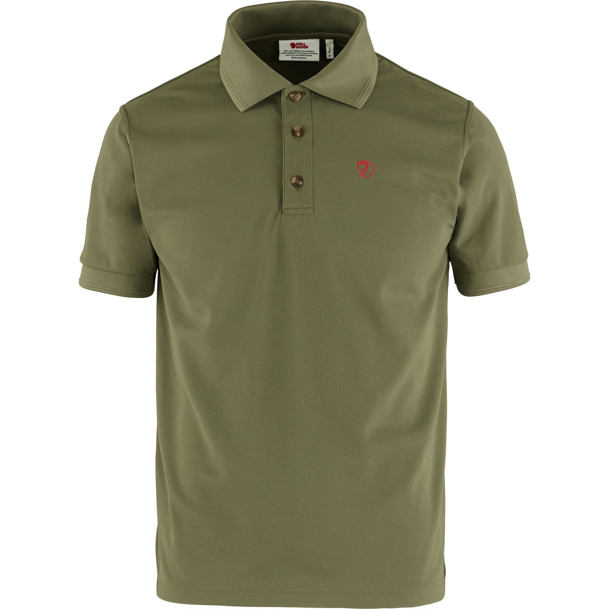 Fjällräven Outdoorhemd FJÄLLRÄVEN Crowley Pique Shirt M Light Olive