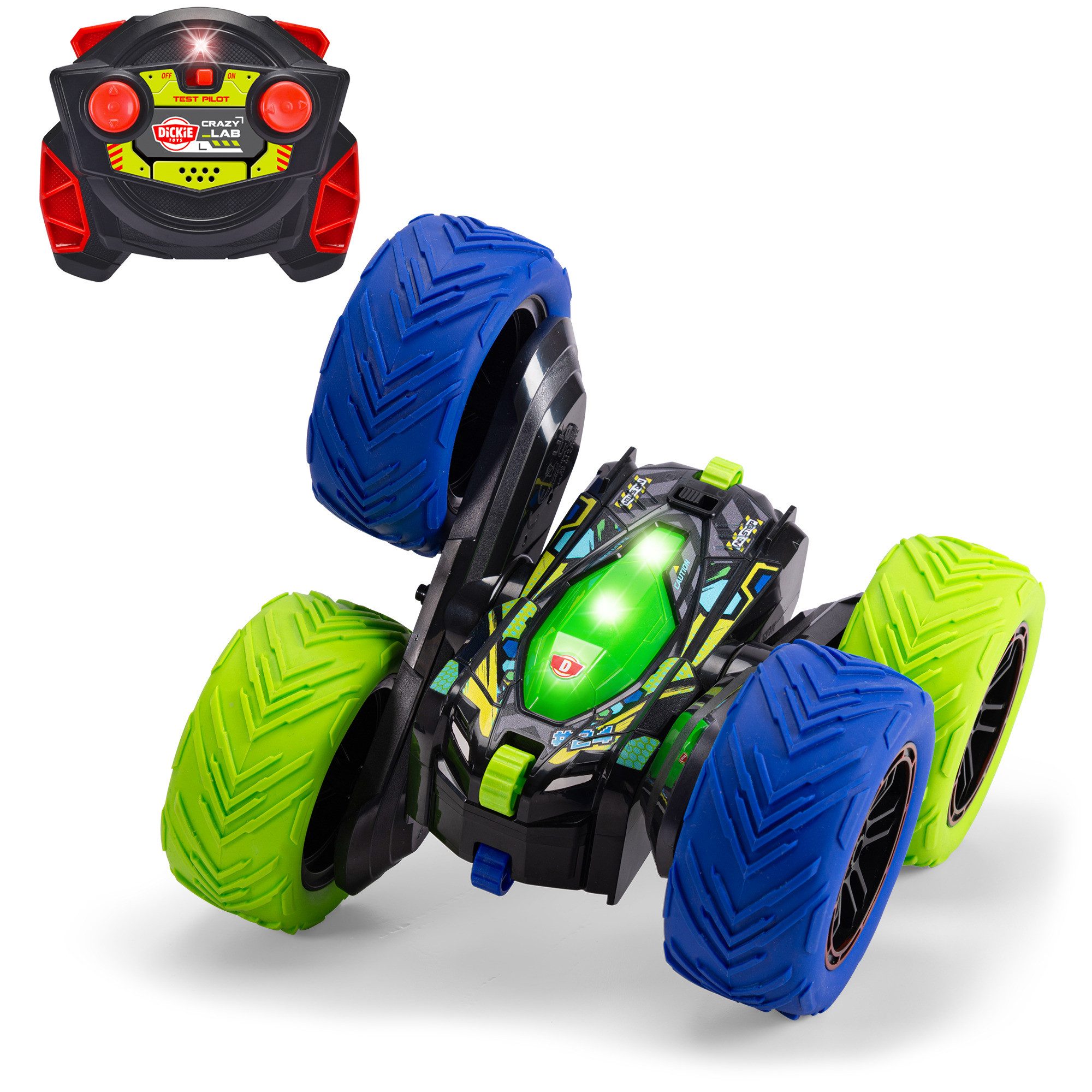 Dickie Toys RC-Auto Dickie RC Cyber Flip, (1:18), Ferngesteuertes Auto