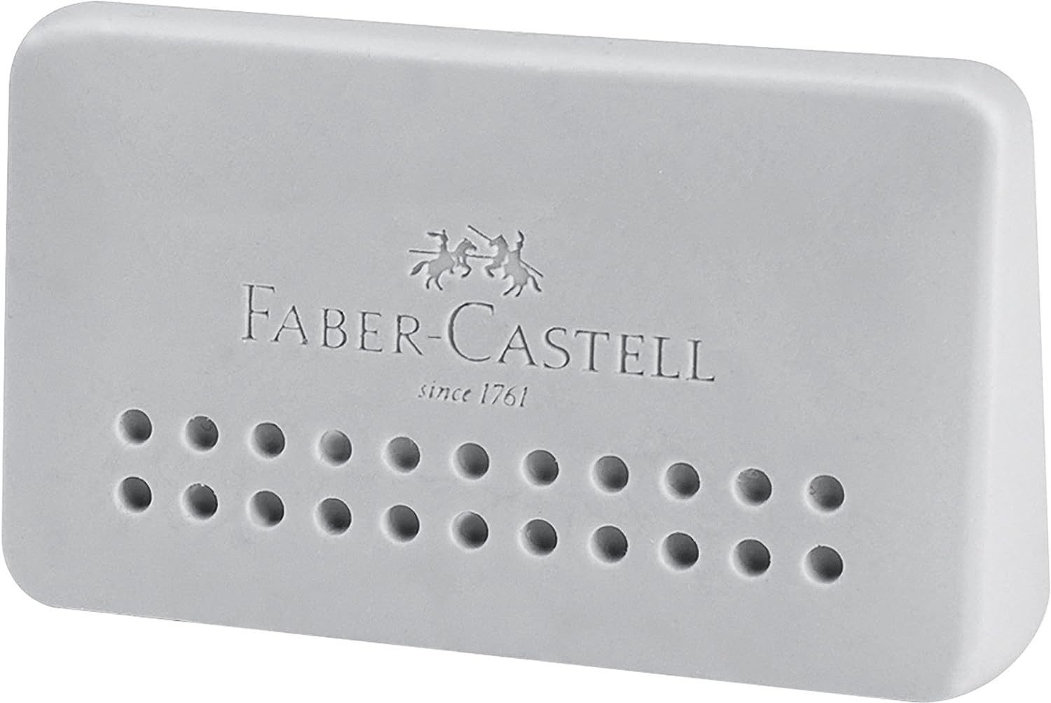 Faber-Castell Radiergummi FABER CASTELL 187164 Radierer GRIP 2001 Edge grau