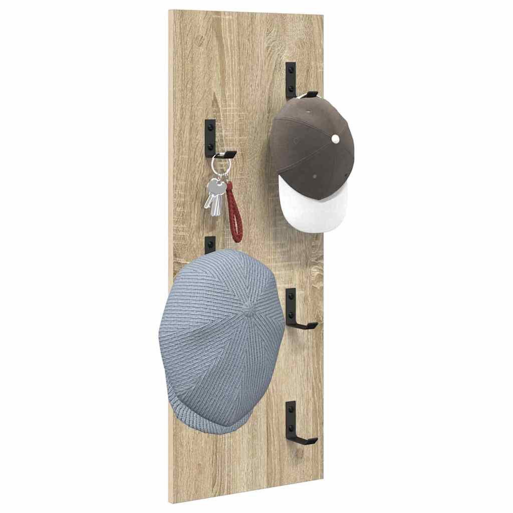 vidaXL Regal Wandmontierter Kleiderständer Sonoma Eiche günstig online kaufen