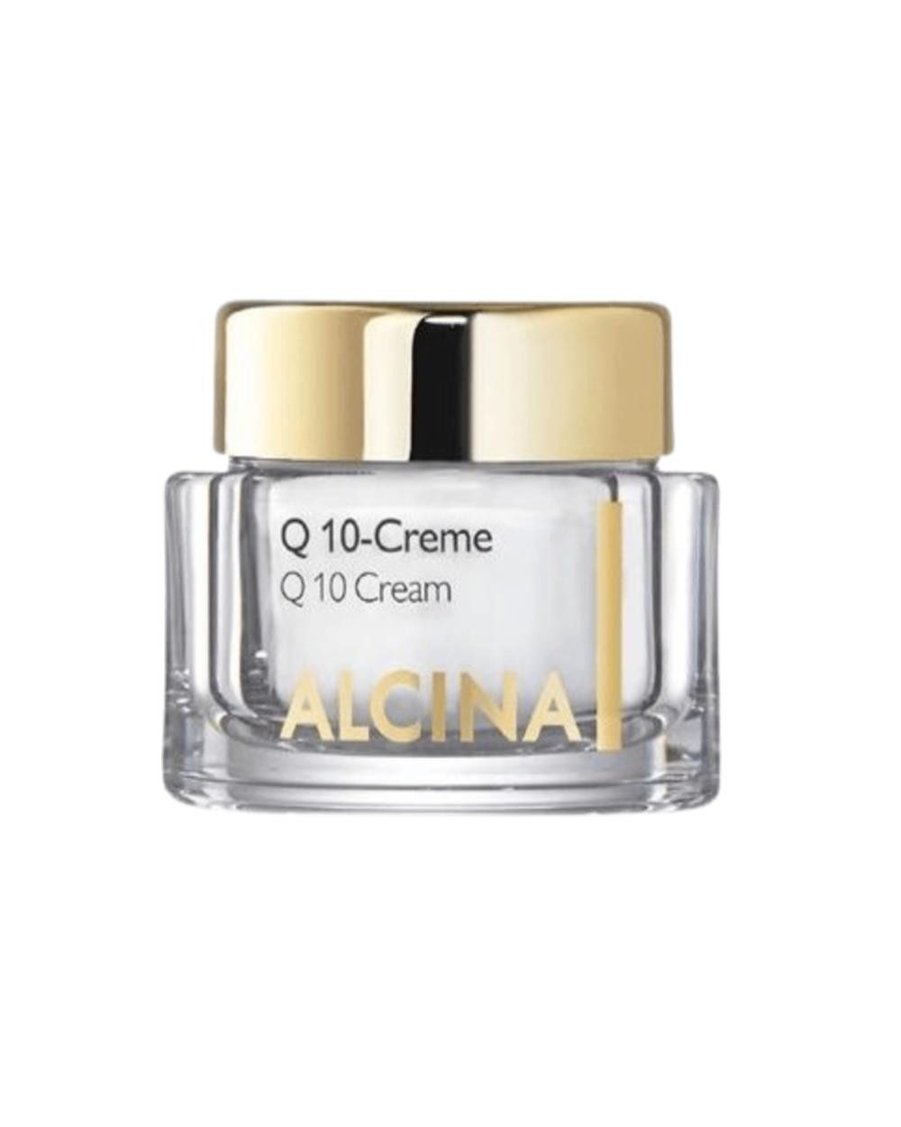 ALCINA Tagescreme ALCINA Q10 Creme (50 ml) Packung, Regeneriert, stärkt und schützt die Haut, bekämpft die Hautalterung.