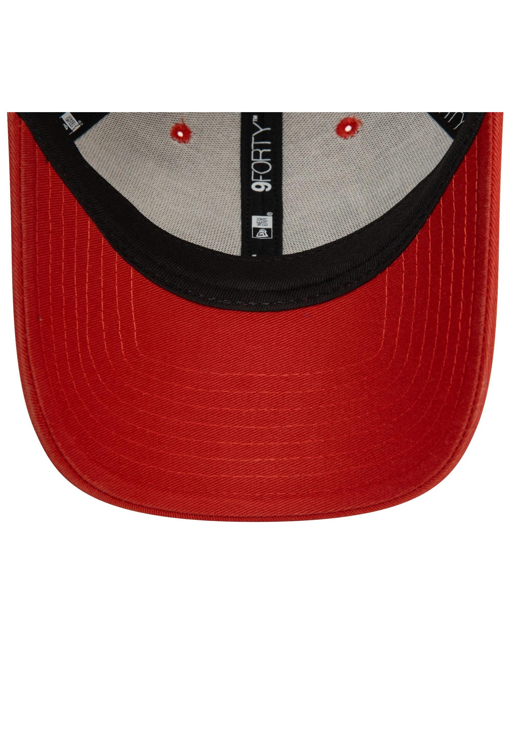 New Era Baseball Cap NE Pin Rot Verstellbare 9Forty Cap New Era (1-St)