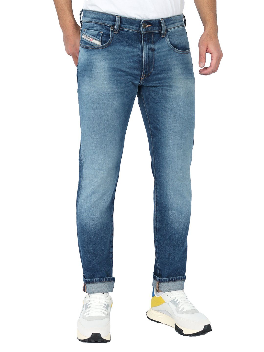 Diesel Slim-fit-Jeans Stretch Hose - D-Strukt 0NFAJ