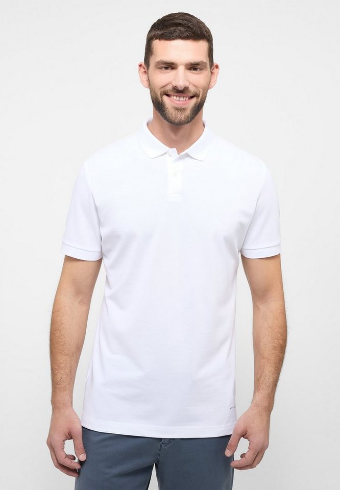 Eterna Langarm-Poloshirt MODERN FIT