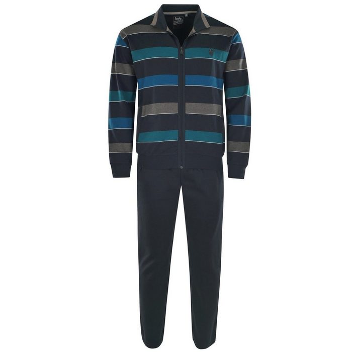 Hajo Sweatshirt Herren Homewear Anzug 2-tlg. Set - Klima-Komfort