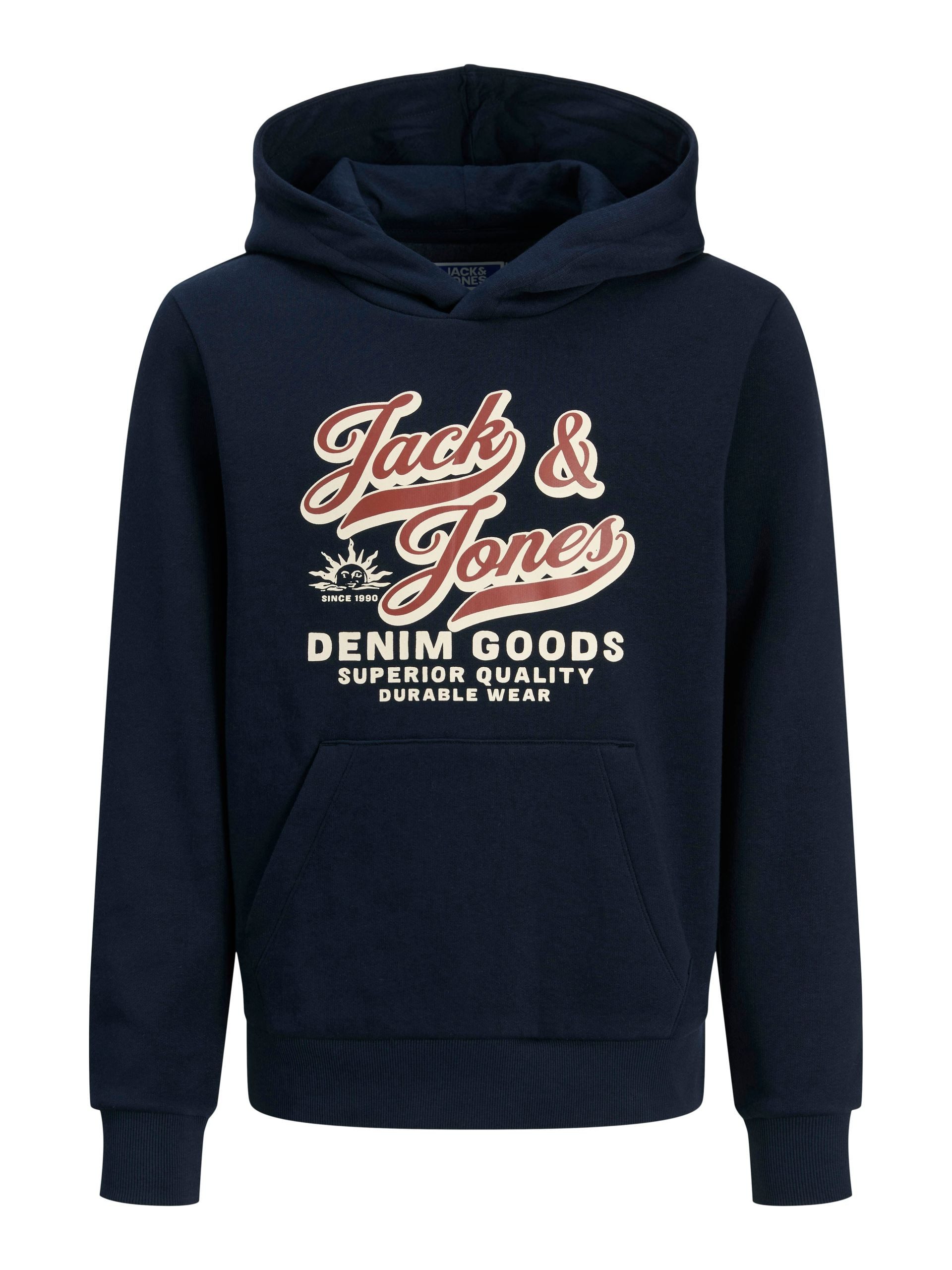 Jack & Jones Junior Sweatshirt JJELOGO SWEAT HOOD 2 COL AW25 MNI