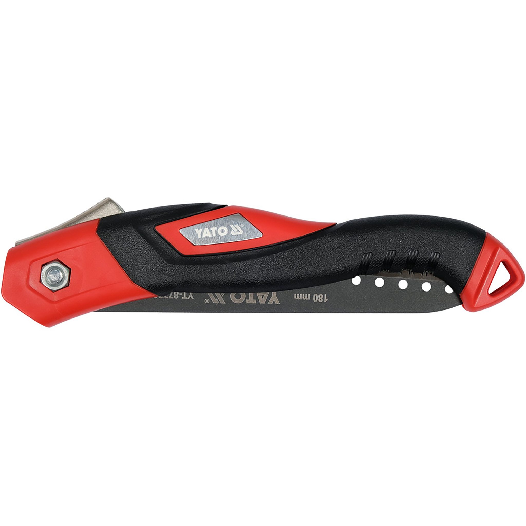 TOYA Handsäge Astsäge Klappsäge 180 mm Typ YT-87730 Handsäge klappbar Gartensäge (1-St), 62–64 HRC, 3 Schnittkanten